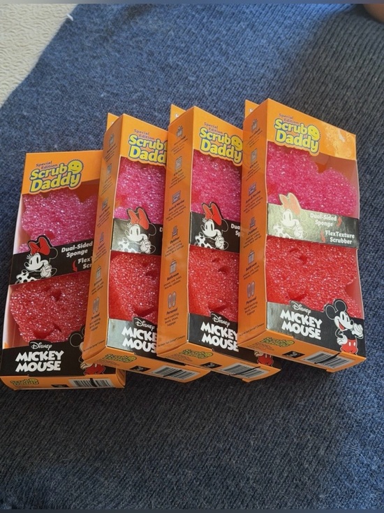 Scrub daddy Other - Disney Mickey /Minnie Mouse Scrub Daddy Sponge Scrubber 4 Packs Of 2 Each